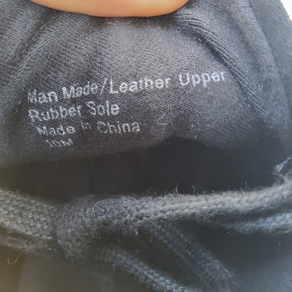 Splendid Lucille Suede & Leather Lace-up Ankle Bootie Mid Top Sneaker 10 Black - Picture 15 of 16